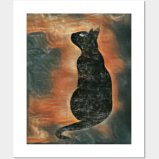 Cat in a Dream Posters and Art